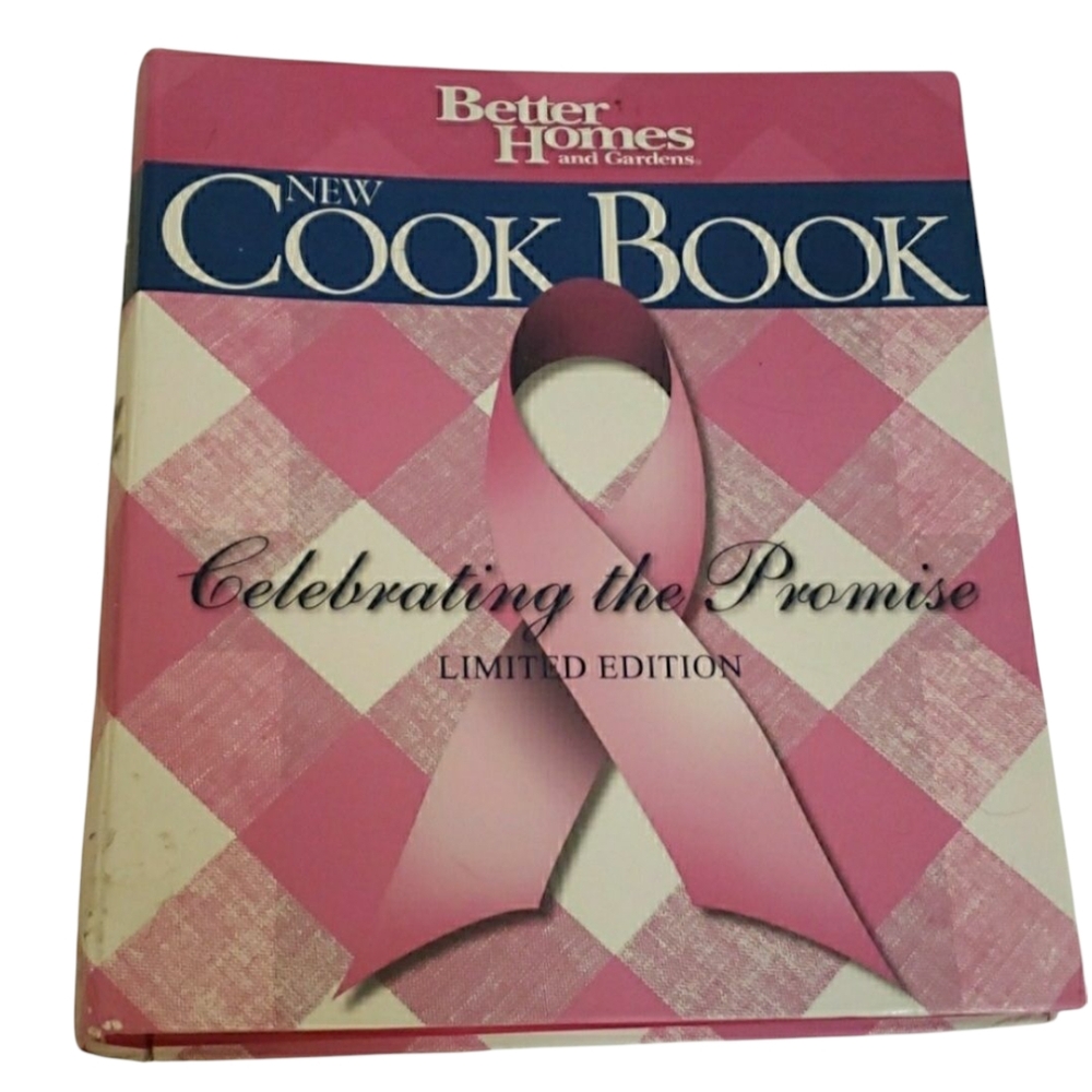 Better Homes and Gardens Cookbook Celebrating the Promise Pink Plaid Binder